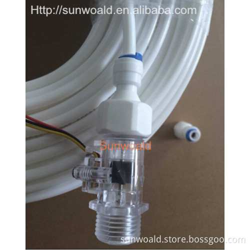 1/2" good quality meet food grad Water Plastic Hall flow sensor